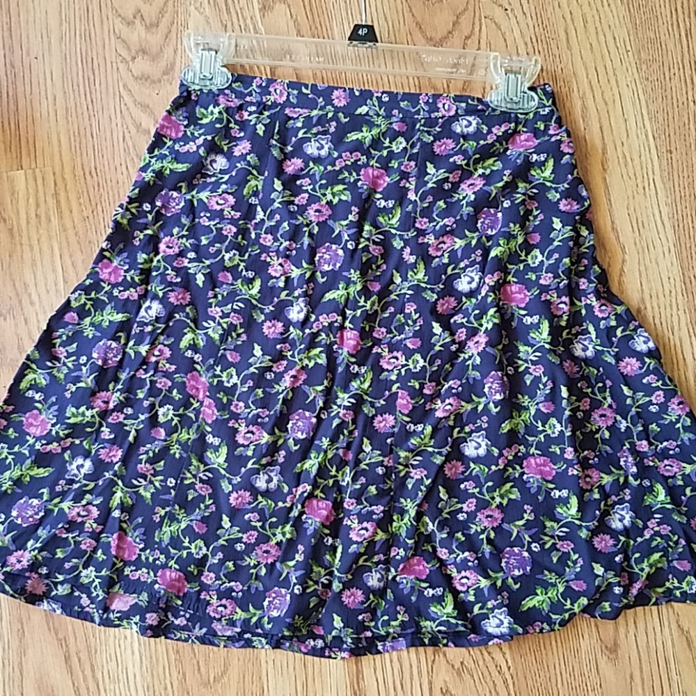 Floral Skater Skirt
